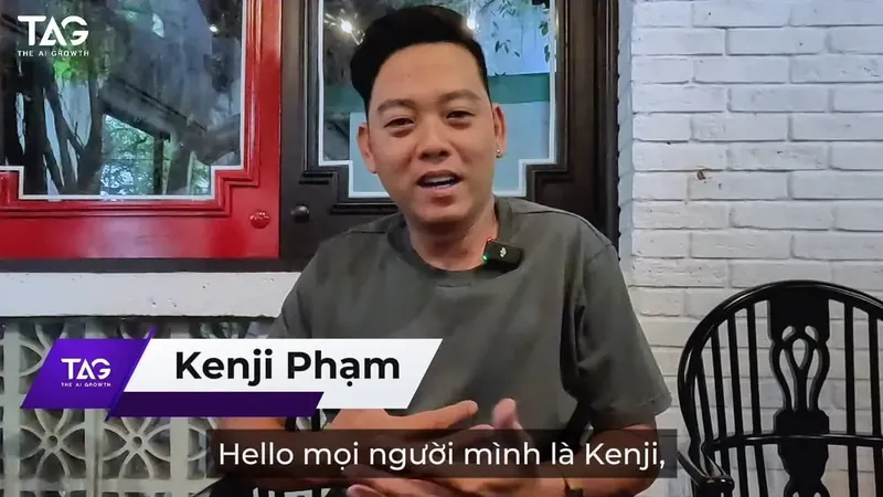 Xem video chia sẻ của anh Kenji Phạm trên Facebook